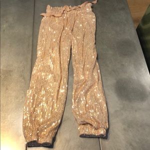 Sequin pants